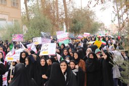 گزارش تصویری راهپیمایی 13آبان آران و بیدگل