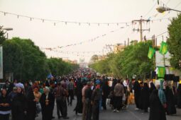 جشن وپیاده روی کیلومتری در شهرستان آران وبیدگل