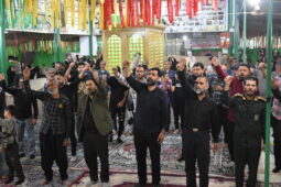 دعای پرفیض توسل در حرم‌مطهرشهدای‌گمنام‌حسین آبادکویر