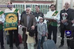 تحقق آروزی سفر به مشهد دانش آموزان آران و بیدگلی