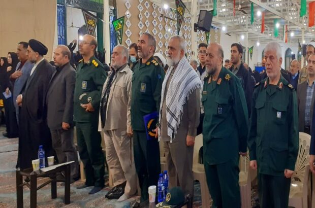 چهل و چهارمین یادواره شهدا و شهدای گمنام شهر نوش آباد شهرستان آران و بیدگل