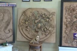 گزارش صداوسیما از هنرمند آران و بیدگلی احیاگر هنر سفال برجسته
