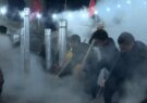 پخت و توزیع حلیم نذری به یاد شهدای جبهه مقاومت در سفیدشهر