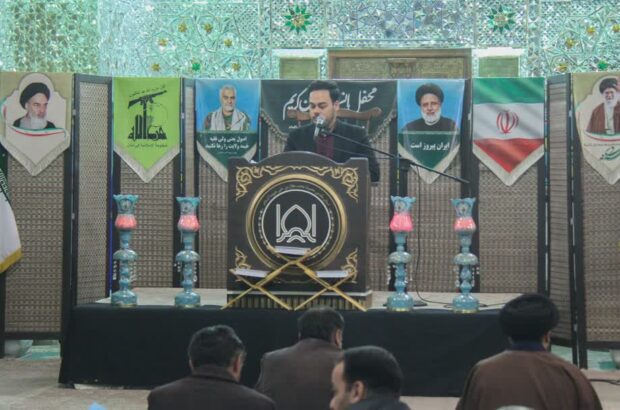 محفل انس با قرآن «سرباز قرآن» یادبود سردار شهید حاج قاسم سلیمانی و شهدای مقاومت برگزار شد