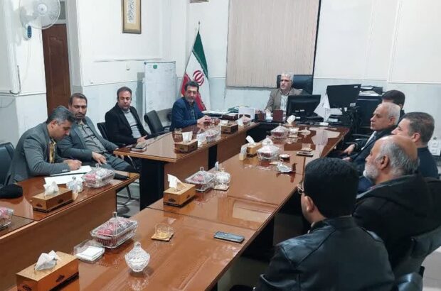 جلسه هماهنگی ساخت مرکز انتقال خون در شهرستان آران و بیدگل
