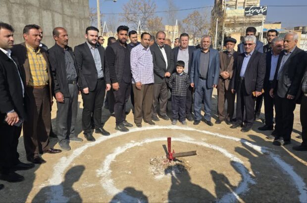 کلنگ‌زنی پایگاه انتقال خون آران و بیدگل
