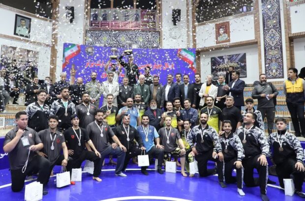 «فولاد مبارکه سپاهان»  با حضور ورزشکار آران و بیدگل قهرمان لیگ برتر زورخانه‌ای کشور شد