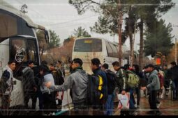 اعزام ۹۰ نفر دانش آموزان آران وبیدگل به اردوی راهیان نور ۱۴۰۳ + فیلم