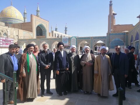 گردهمایی ائمه جمعه منطقه کاشان با حضور نماینده ولی فقیه و دبیر قرارگاه ملی مسجد