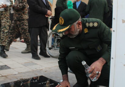 سرهنگ حسین دوست: حضور پرشور بسیجیان در روز پنجم آذر، مایه افتخار شهرستان آران و بیدگل است