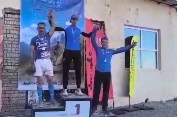 نائب قهرمانی مهدی خرم‌آبادی در مسابقات کشوری دوی کوهستان