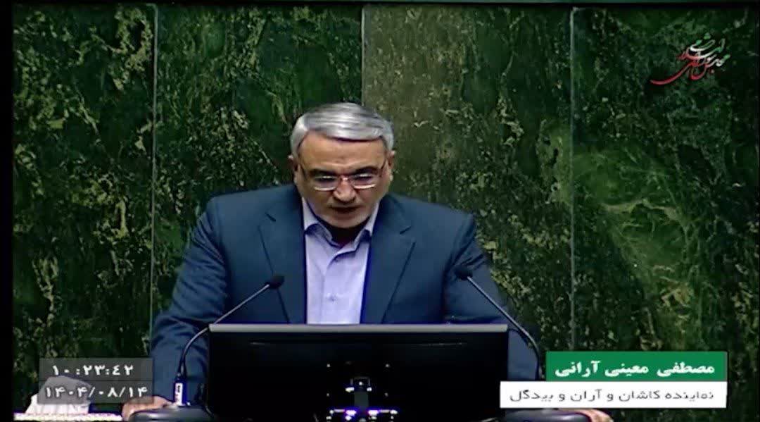 دکتر معینی:توسعه منطقه کاشان و آران و بیدگل بدون حل بحران آب ممکن نیست