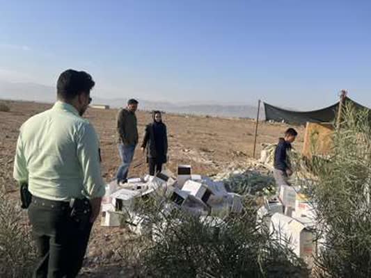 توقیف و امحای ۱۴ هزار لیتر گلاب و عرقیات گیاهی مشکوک و تاریخ‌گذشته در آران و بیدگل