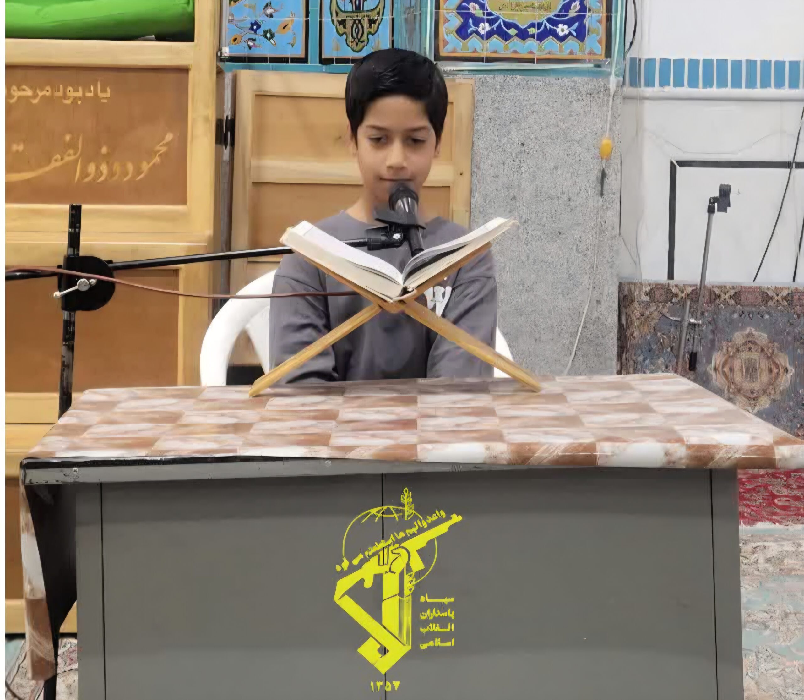 کسب رتبه اول نوجوان بسیجی آران و بیدگل در مسابقات ترتیل قرآن کریم