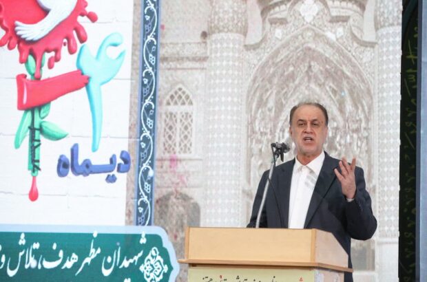 حاجی‌بابایی: شهادت اوج عرفان است؛ با شهادت امام حسین (ع) پیروزی رقم خورد / ملت ایران از هزاران بمب اتم برای آمریکا ترسناک‌تر است