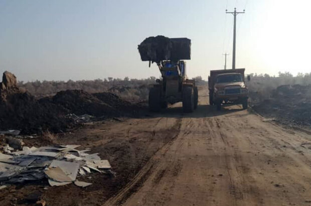 پاک‌سازی حریم پایگاه میراث ملی ویگل از زباله‌ها و آلودگی‌های صنعتی