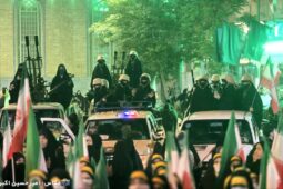 اجتماع بانوان جان فدا در میدان شهید سلیمانی