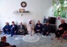 امام جمعه آران و بیدگل در منزل شهید حسن رمضانی حضور یافت