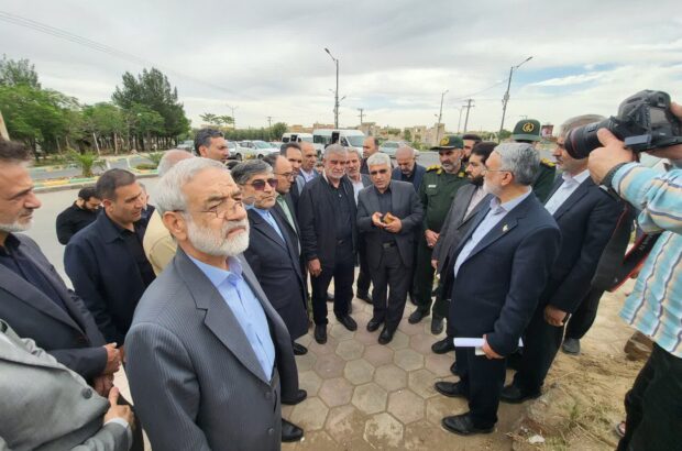 رئیس و اعضای کمیسیون امور داخلی کشور از مناطق آسیب‌دیده آران و بیدگل بازدید کردند