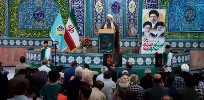 تأکید امام جمعه آران و بیدگل بر آمادگی در برابر تهدیدها و هوشیاری در برابر تحرکات دشمن