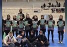درخشش بانوان والیبالیست آران و بیدگل در مسابقات کاشان
