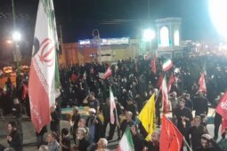 صدوشصت‌وسومین شب تجمع انقلابی مردم دارالشهداء آران و بیدگل در میادین شهر؛ میثاق دوباره با آرمان‌های رهبر شهید