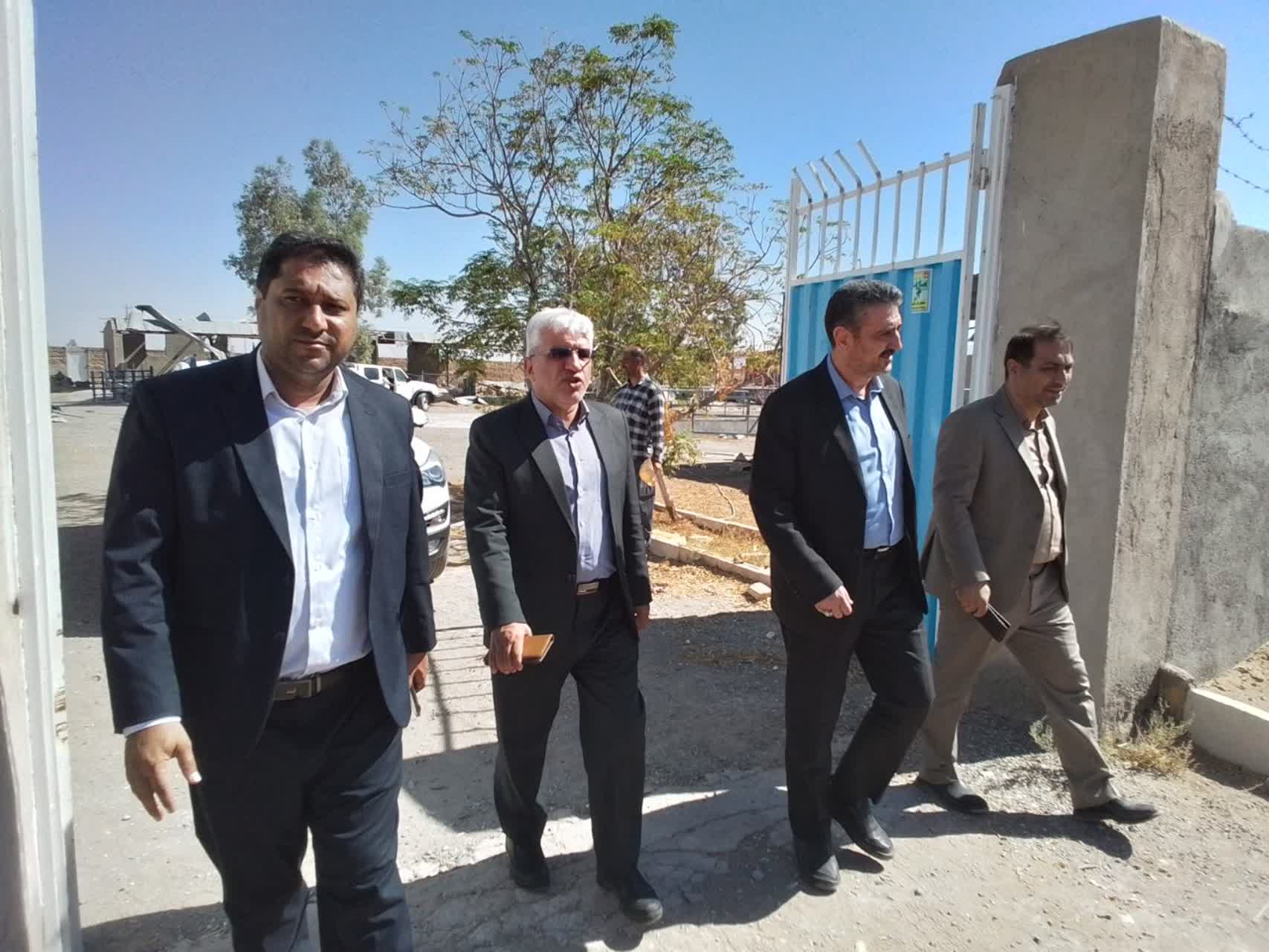 سفر رئیس سازمان جهاد کشاورزی استان اصفهان به آران‌وبیدگل