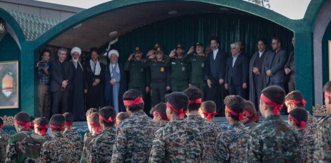 طنین فریاد جان‌فدایان ایران در دارالشهدای آران‌وبیدگل
